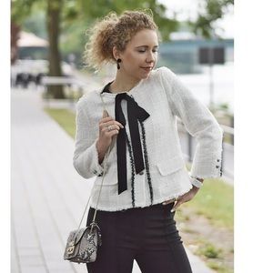 Zara Tweed Jacket Medium